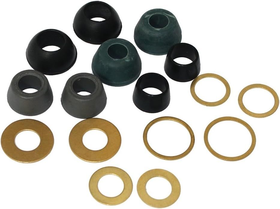 Assorted Cone Washer and Friction Ring Set for Faucets and Toilets