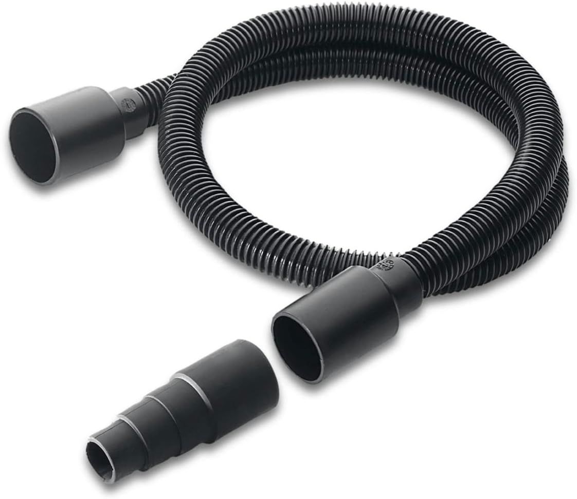 Black Flexible Hose Adapter for Wet Dry Vacuum Cleaners