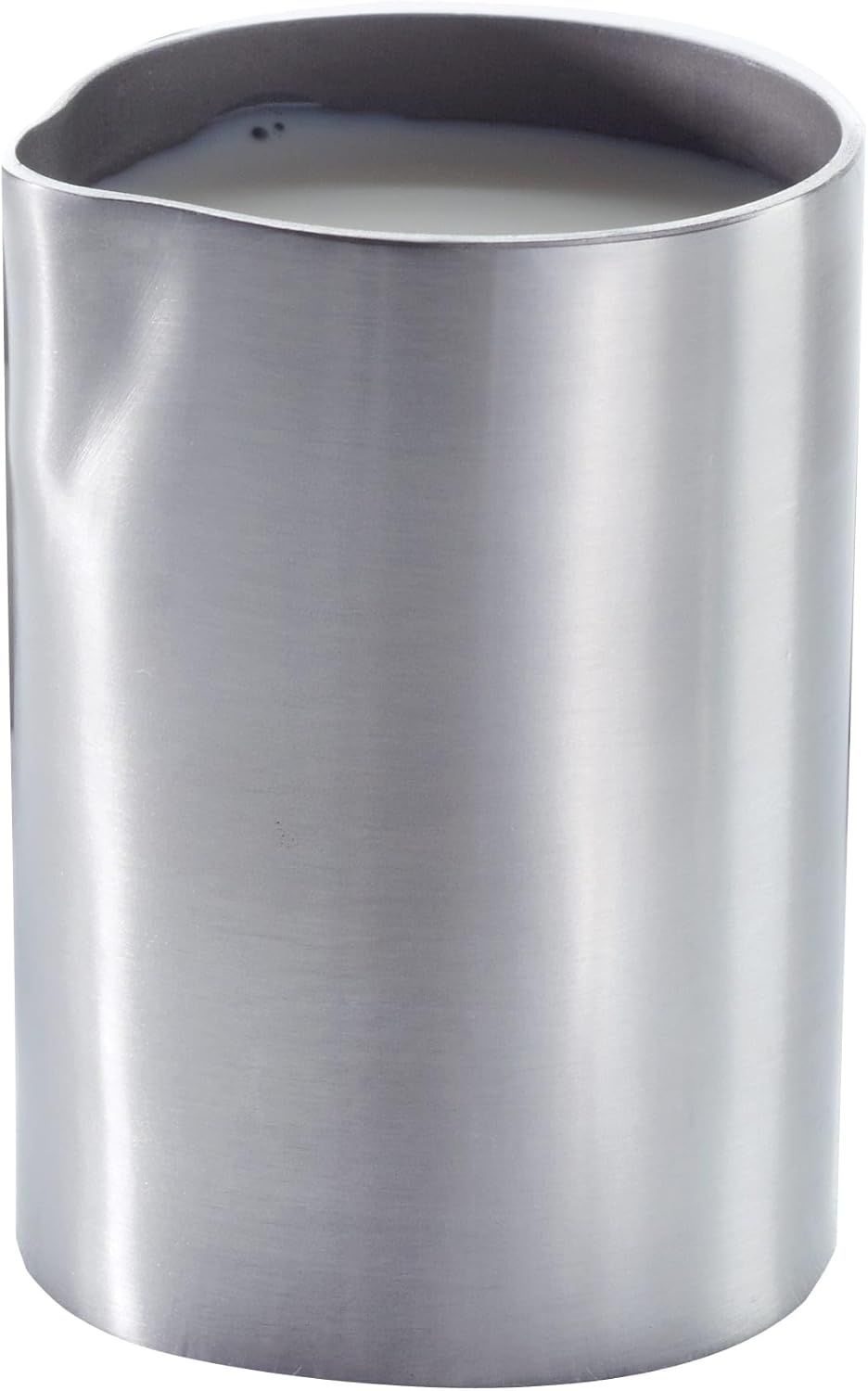 4 oz Brushed Satin Stainless Steel Creamer Pitcher