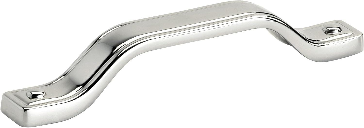 Jolene Polished Nickel 5-1/16" Cabinet Pull with Mounting Hardware