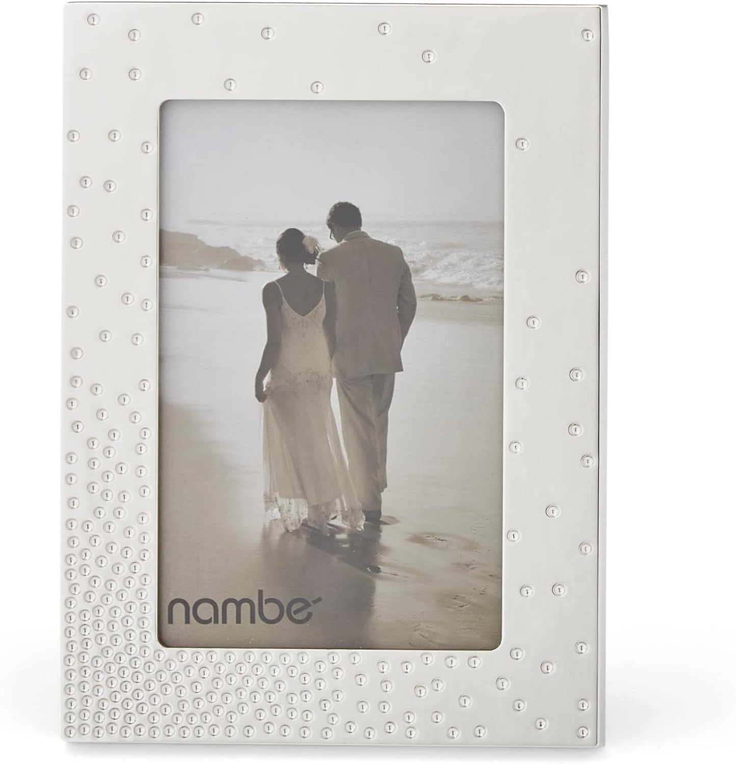 Nambe Dazzle Silver Plate 4" x 6" Picture Frame