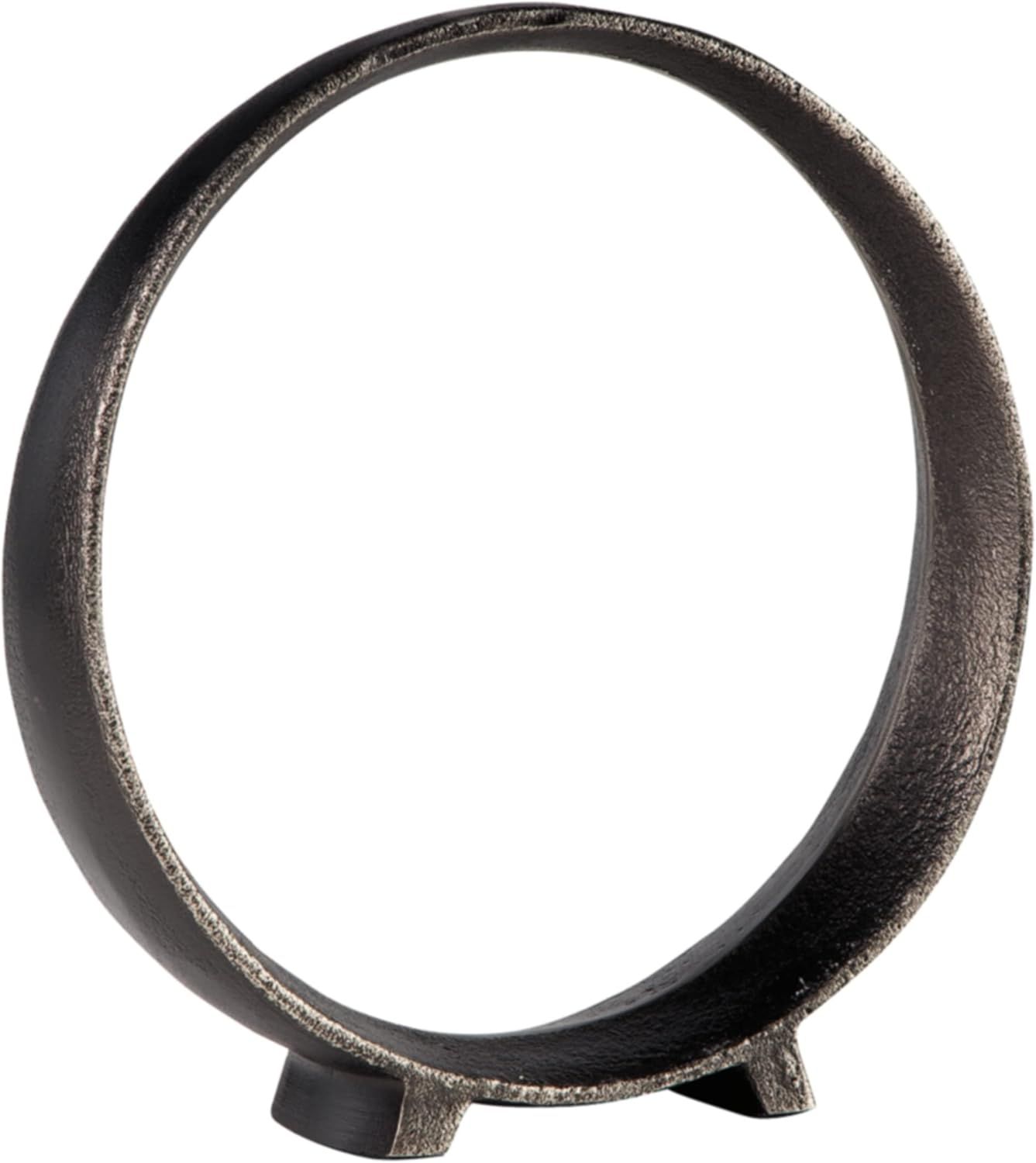 Signature Design by Ashley Ryandale Round Metal Sculpture, Antique Black