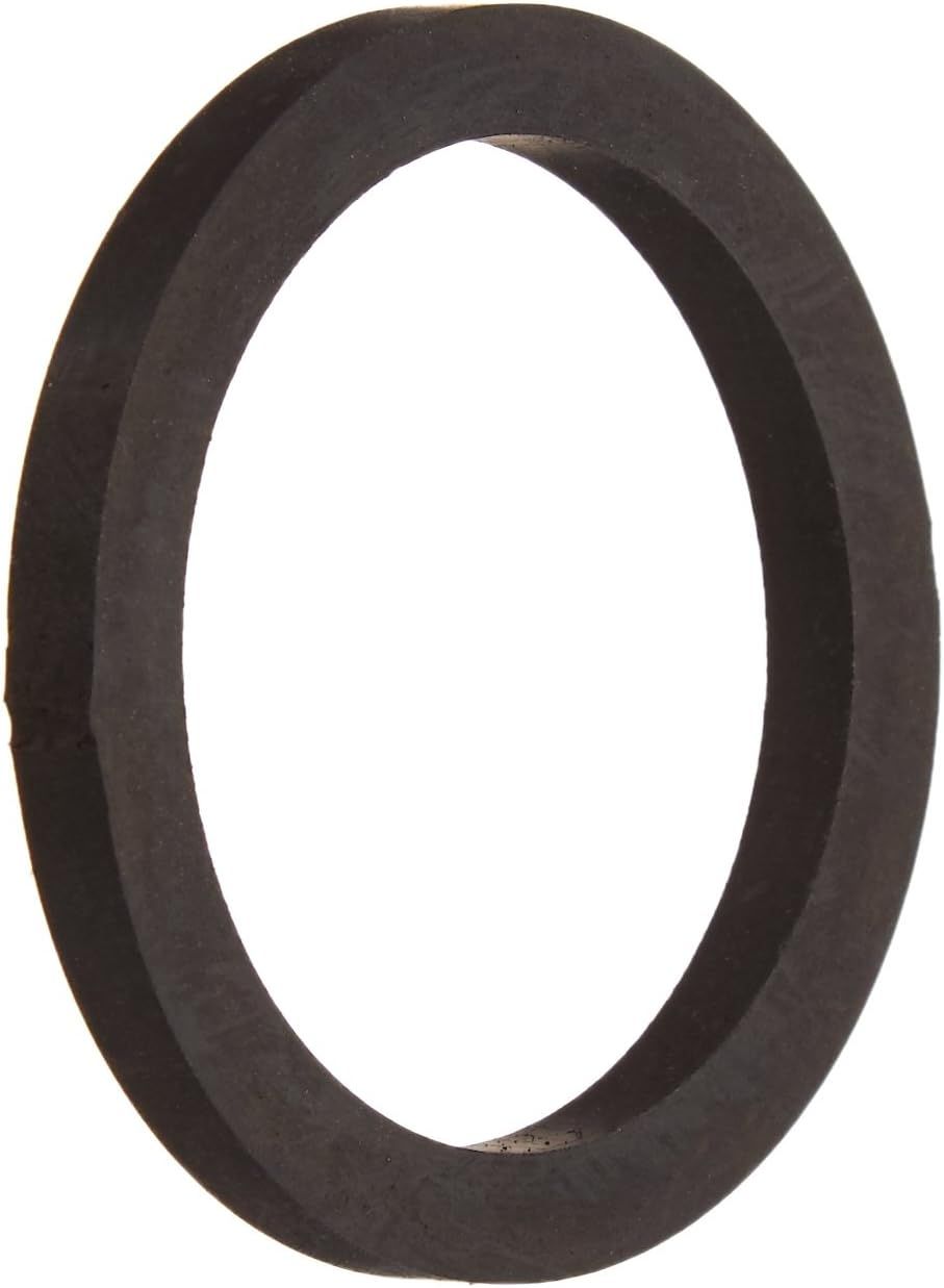 Black Rubber Faucet Escutcheon Gasket 4.2 in