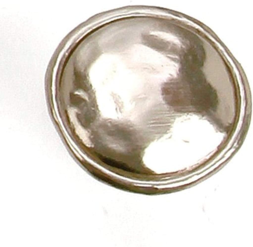 Satin Nickel Round Cabinet Knob 1-3/8 Inch