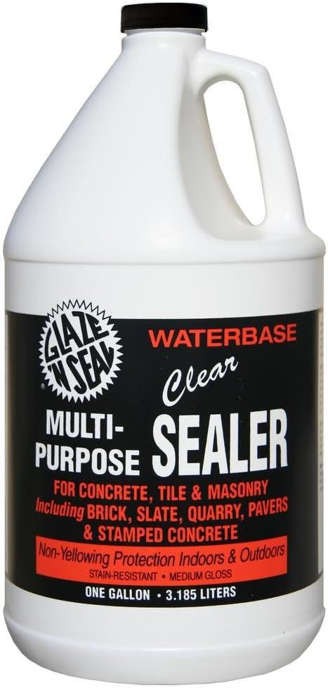 Clear Multi-Purpose Concrete and Masonry Sealer, 1 Gallon