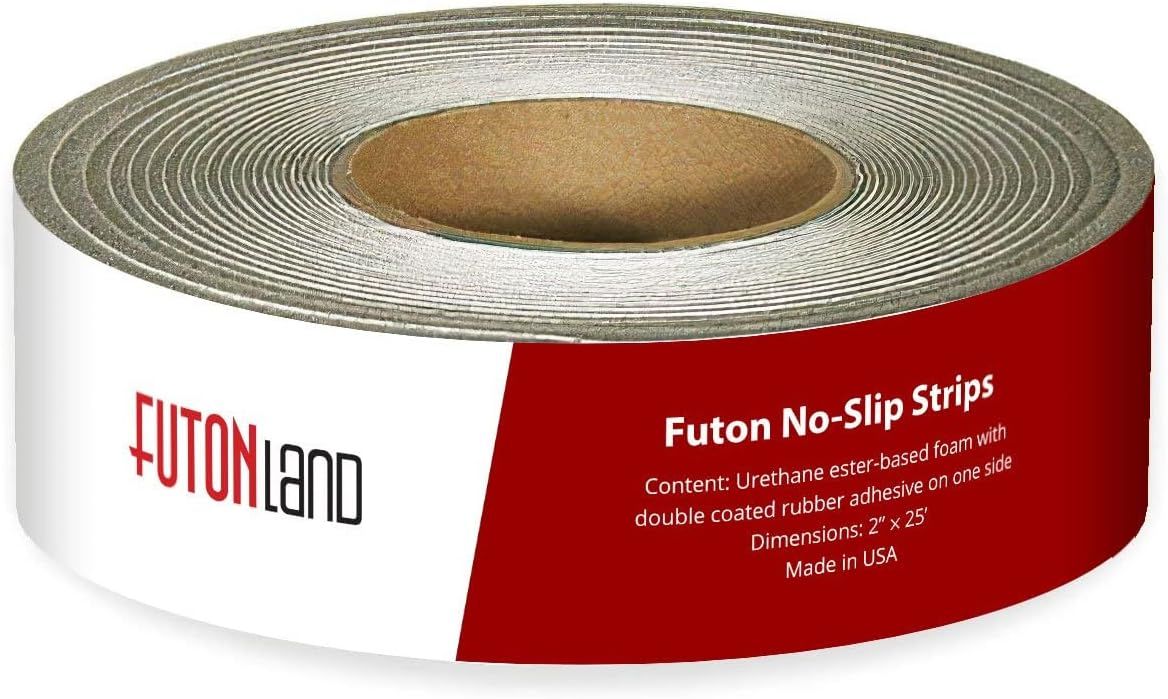 Futon No-Slip Strips with Double Coated Adhesive