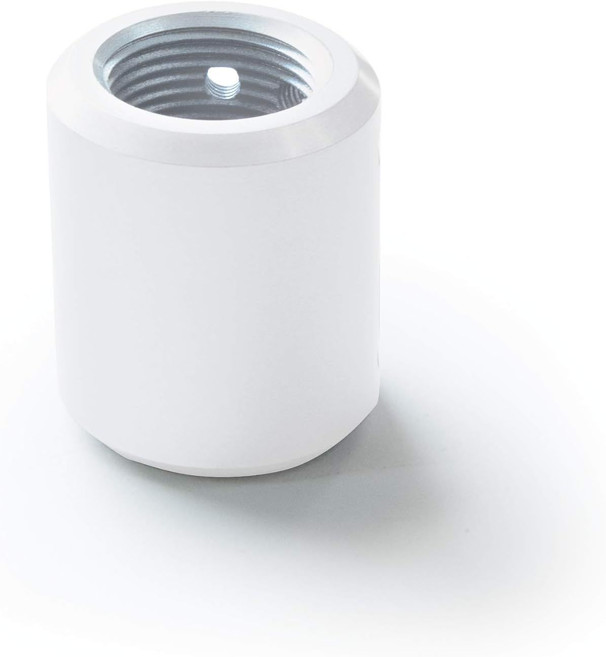 Matte White Ceiling Fan Downrod Coupler