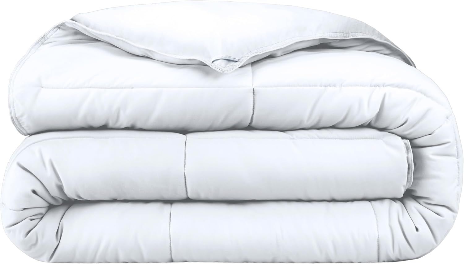 White Full Microfiber Duvet Insert for Adults