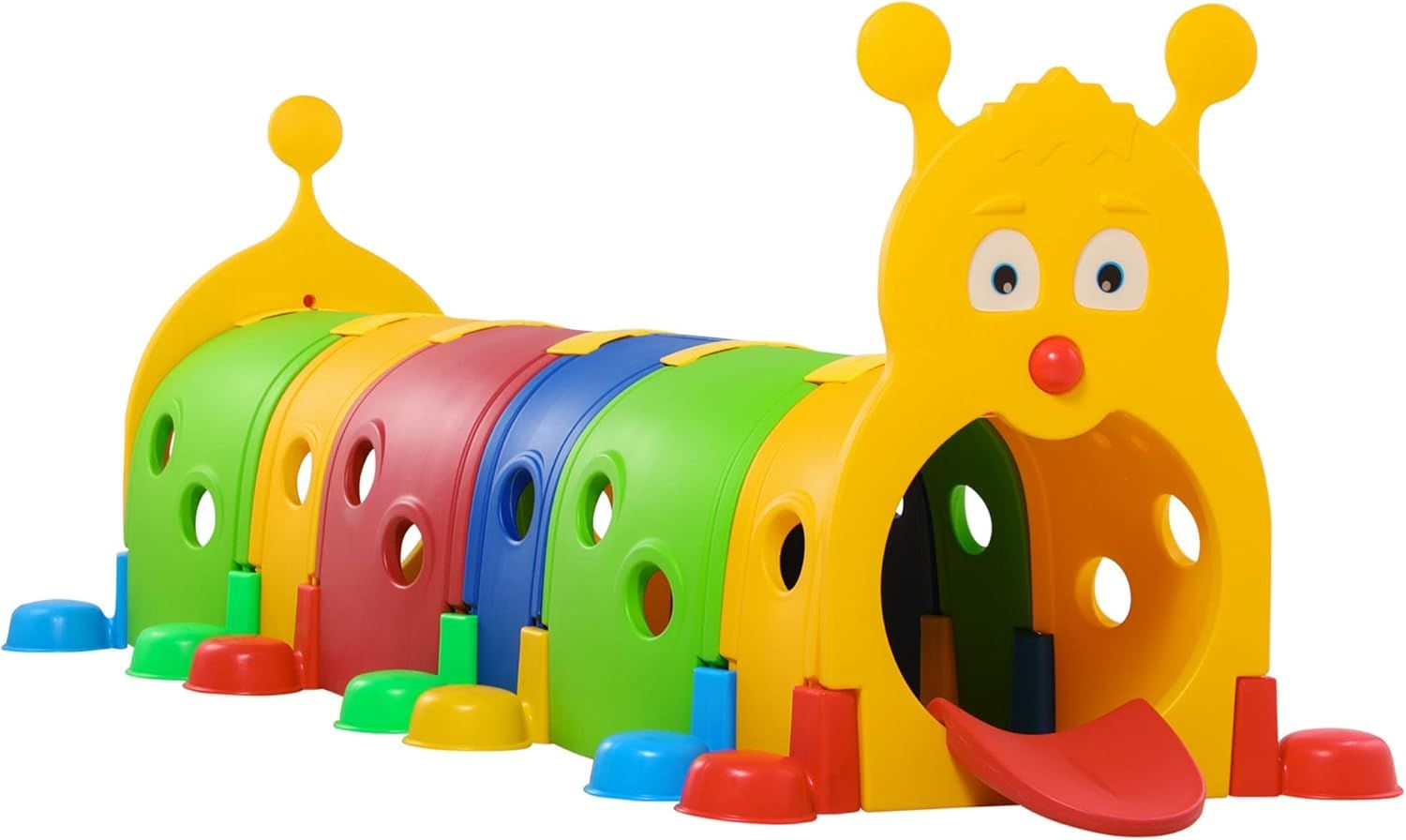 Multicolor Caterpillar Tunnel Play Equipment for Kids