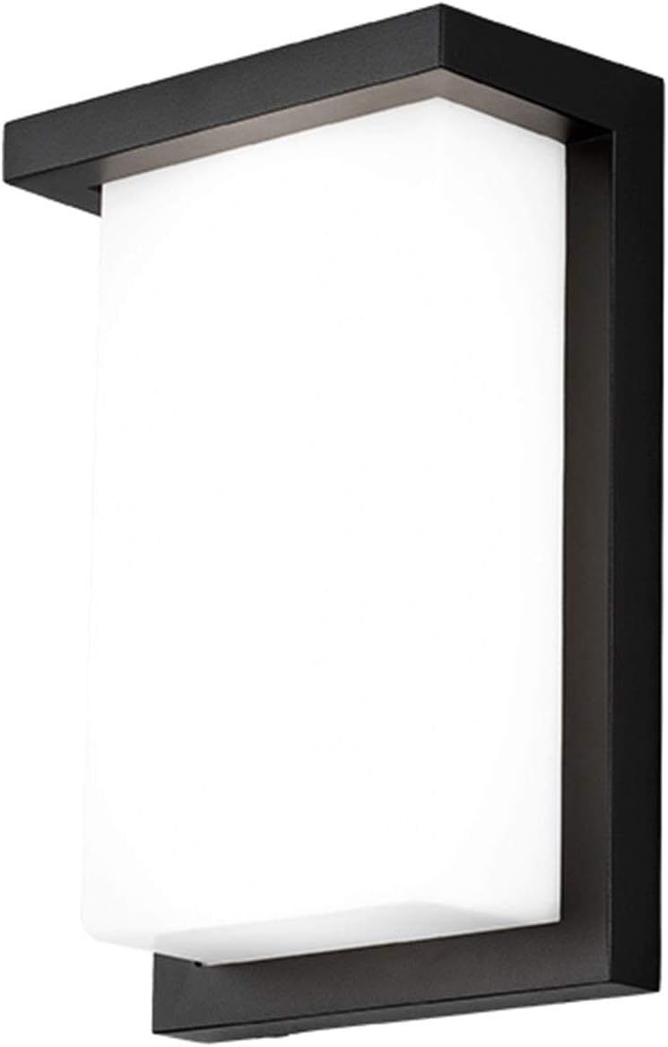 Vega 9" Black LED Indoor/Outdoor Wall Sconce