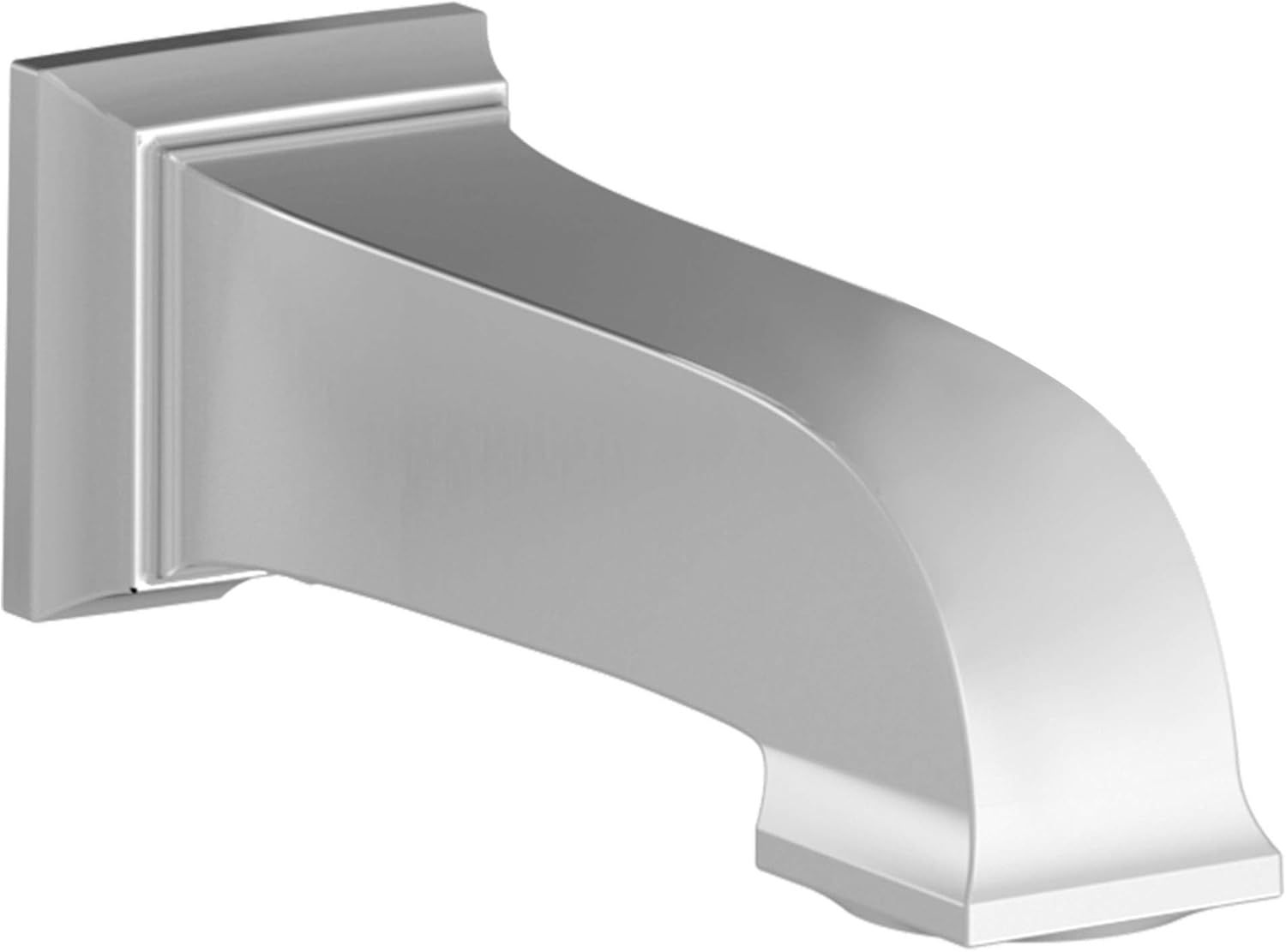 Town Square S Chrome Wall Mounted Tub Spout