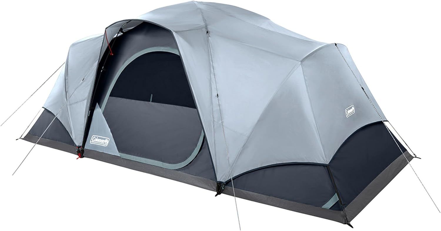 Skydome XL 8-Person Dome Camping Tent with LED Lighting