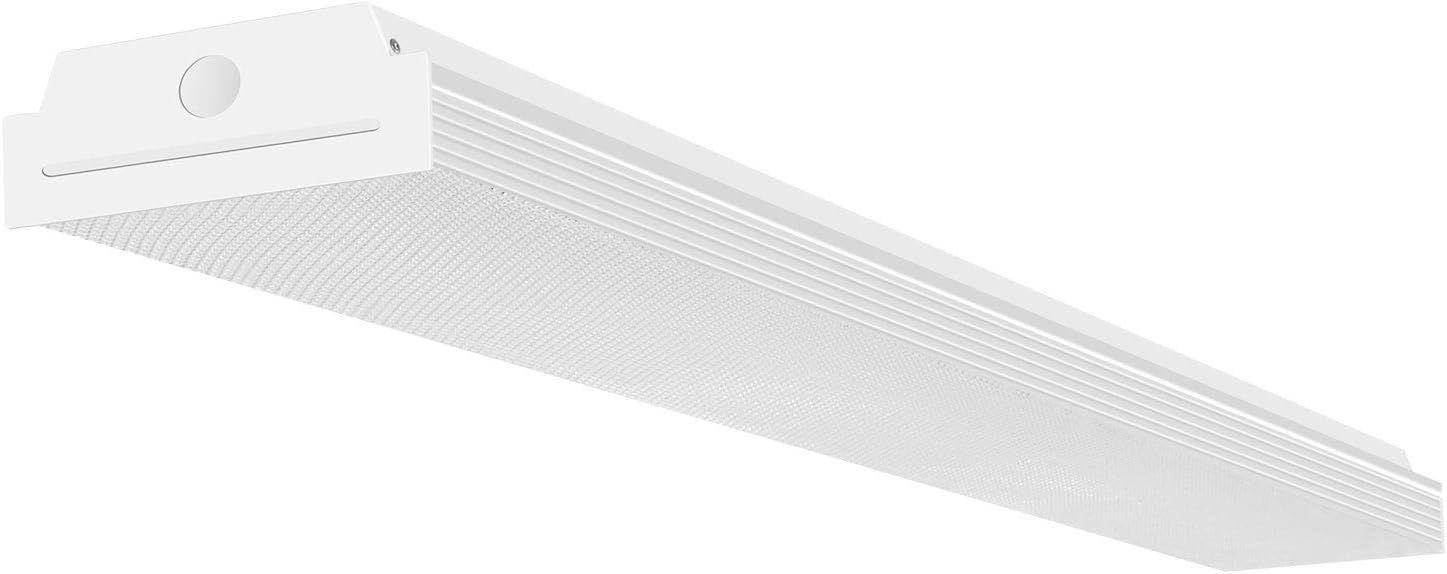 48-Inch White Acrylic LED Flush Mount Ceiling Light