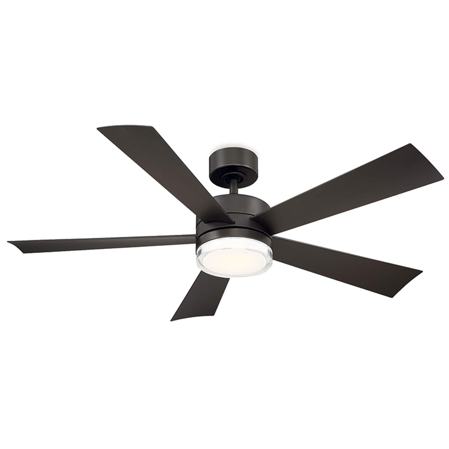 Bronze 52" Smart Ceiling Fan with LED Light and Remote
