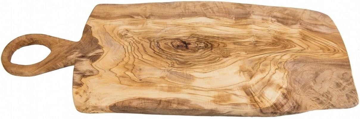 Olive Wood Paddle Cutting Board 19.6 Inches