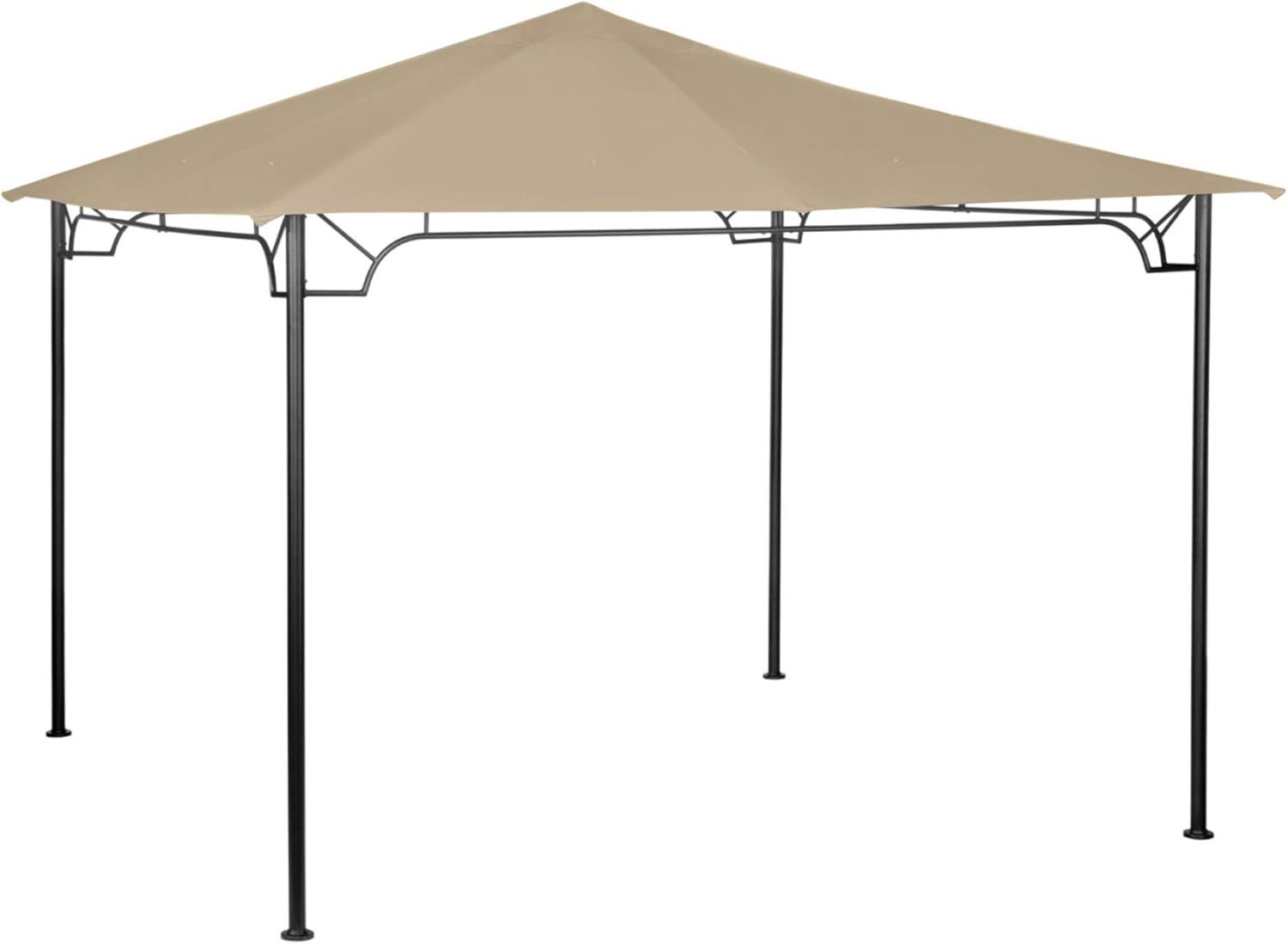 Slate Gray 10' Square Gazebo Replacement Canopy