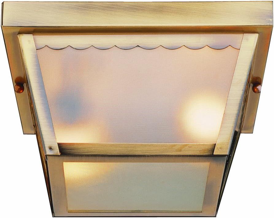 Samantha 5" Frosted Glass Flushmount Lantern