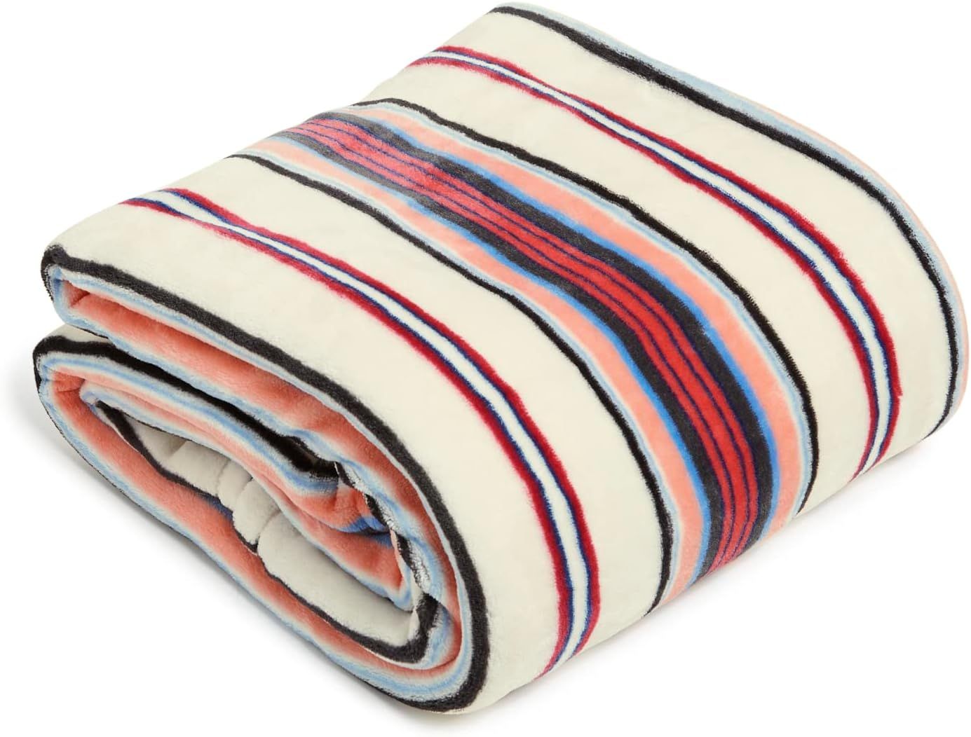 Bohemian Stripe Fleece Weighted Throw Blanket