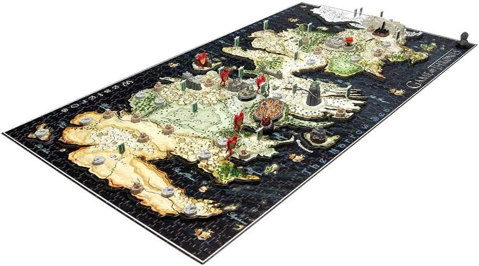 4D Game of Thrones Westeros 3D Puzzle with 2000 Pieces