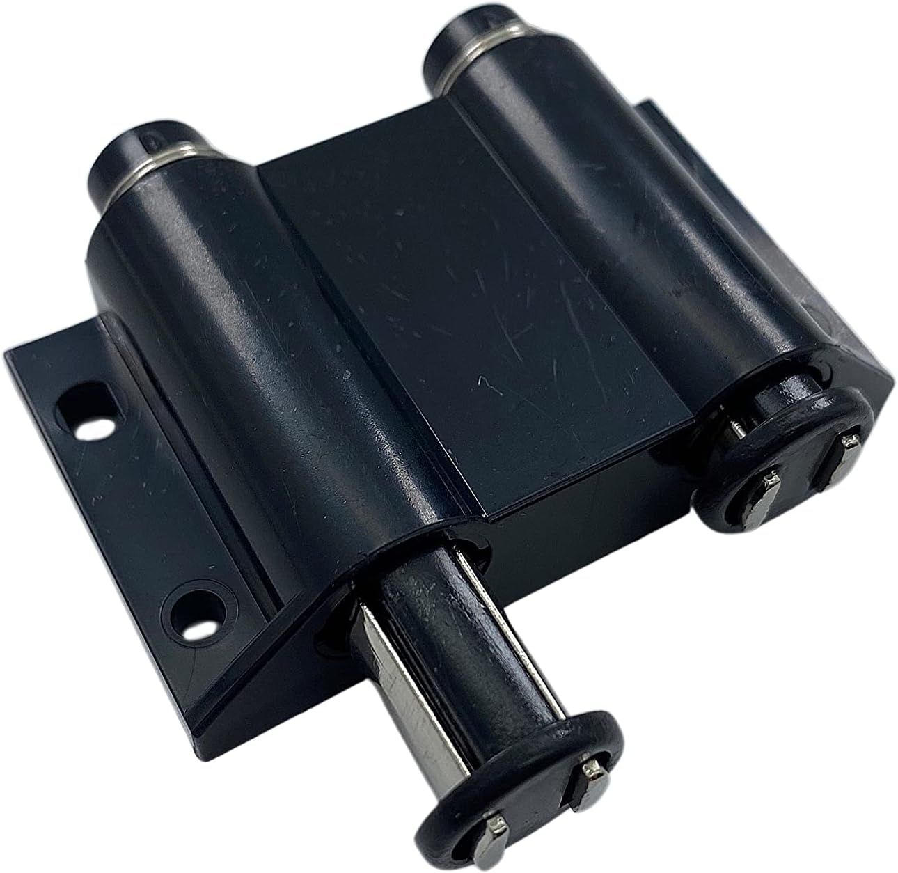 Black Double Magnetic Latch for Glass Cabinet Doors