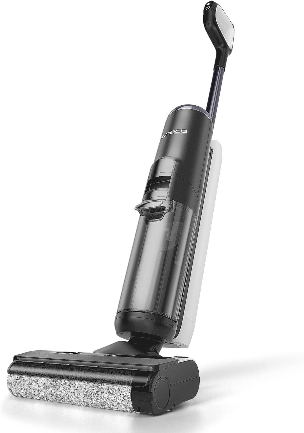 Black Cordless Wet Dry Vacuum with LCD Display