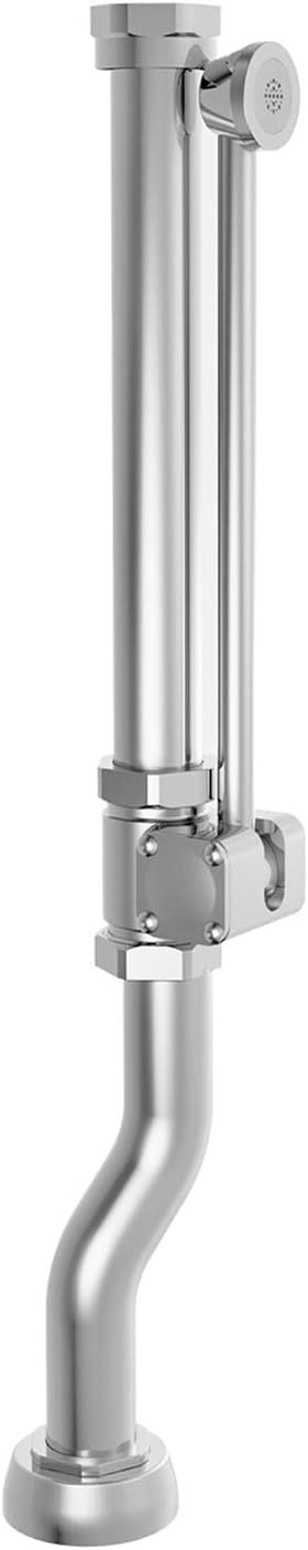 Chrome Manual Piston Flush Valve for Toilets