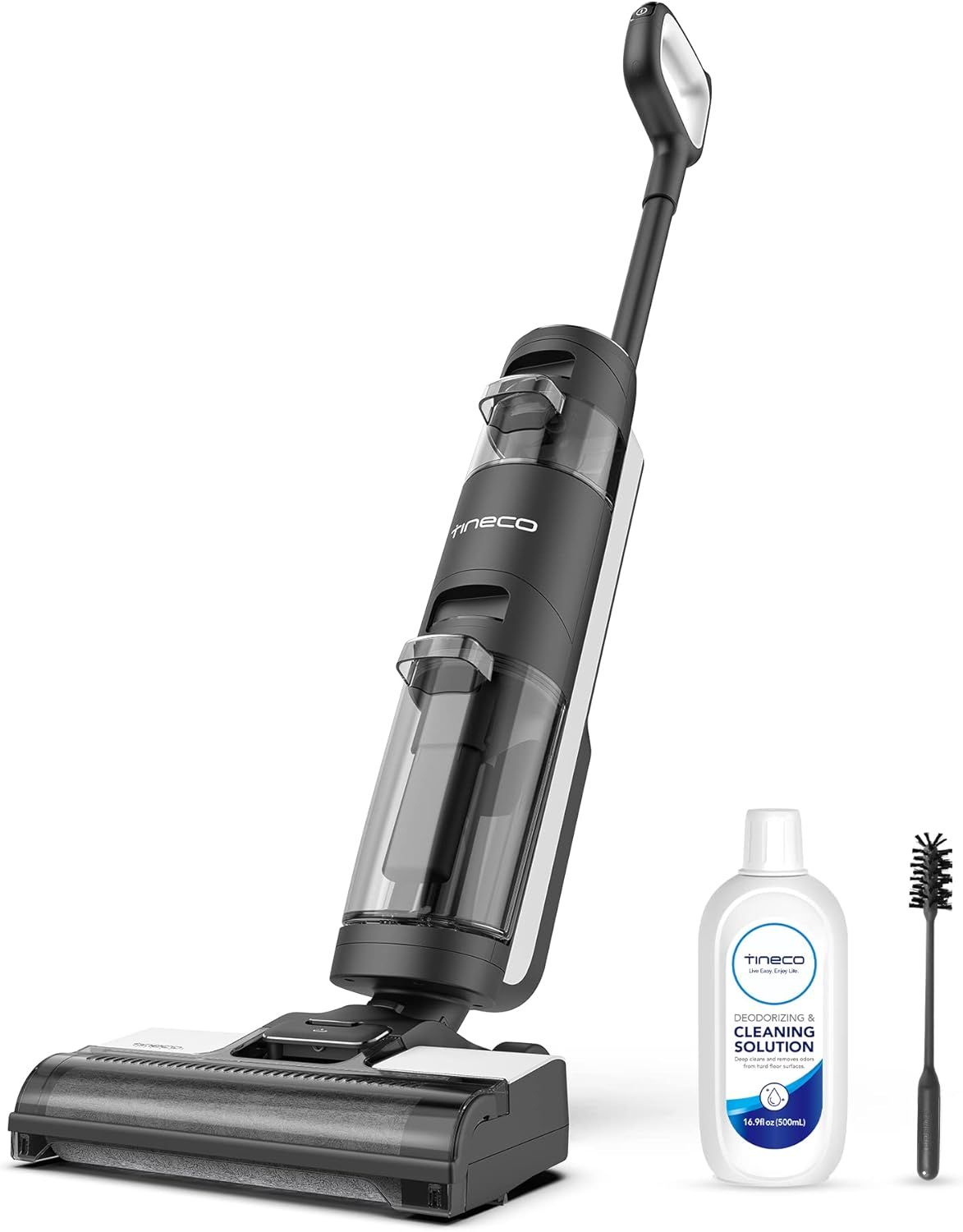 Black Cordless Upright Stick Vacuum with Dry Filter