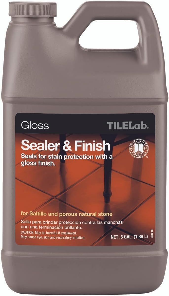 Gloss Clear Acrylic Sealer and Finish for Stone and Tile