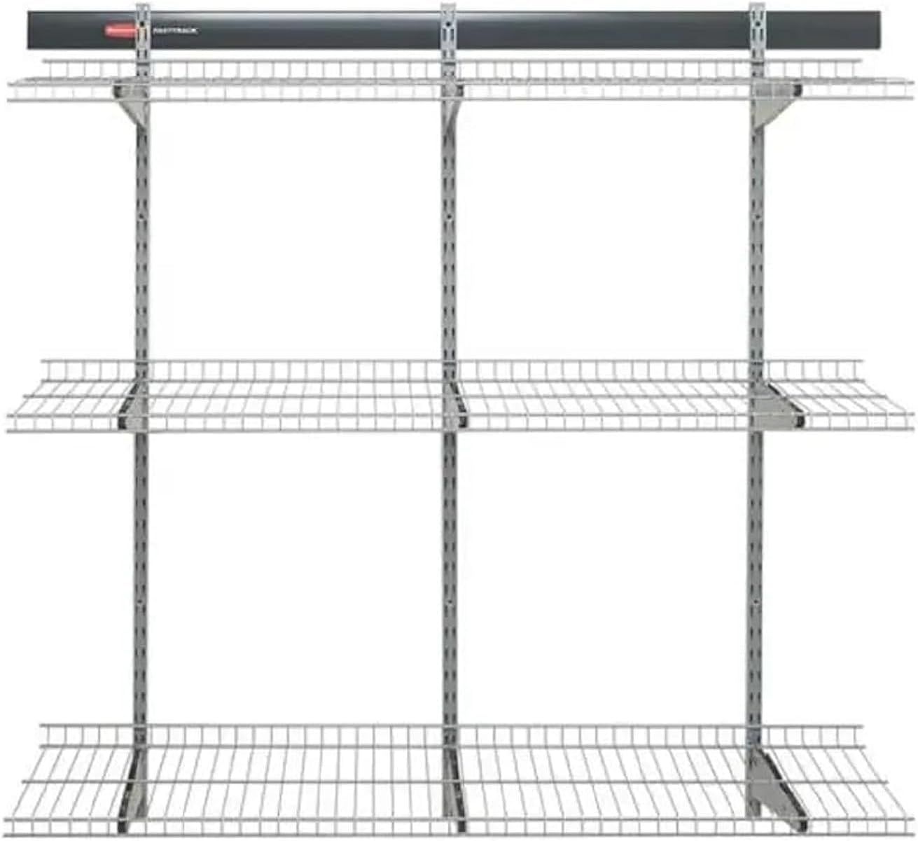 Rubbermaid 48"x16" Steel 3-Shelf Garage Storage Kit