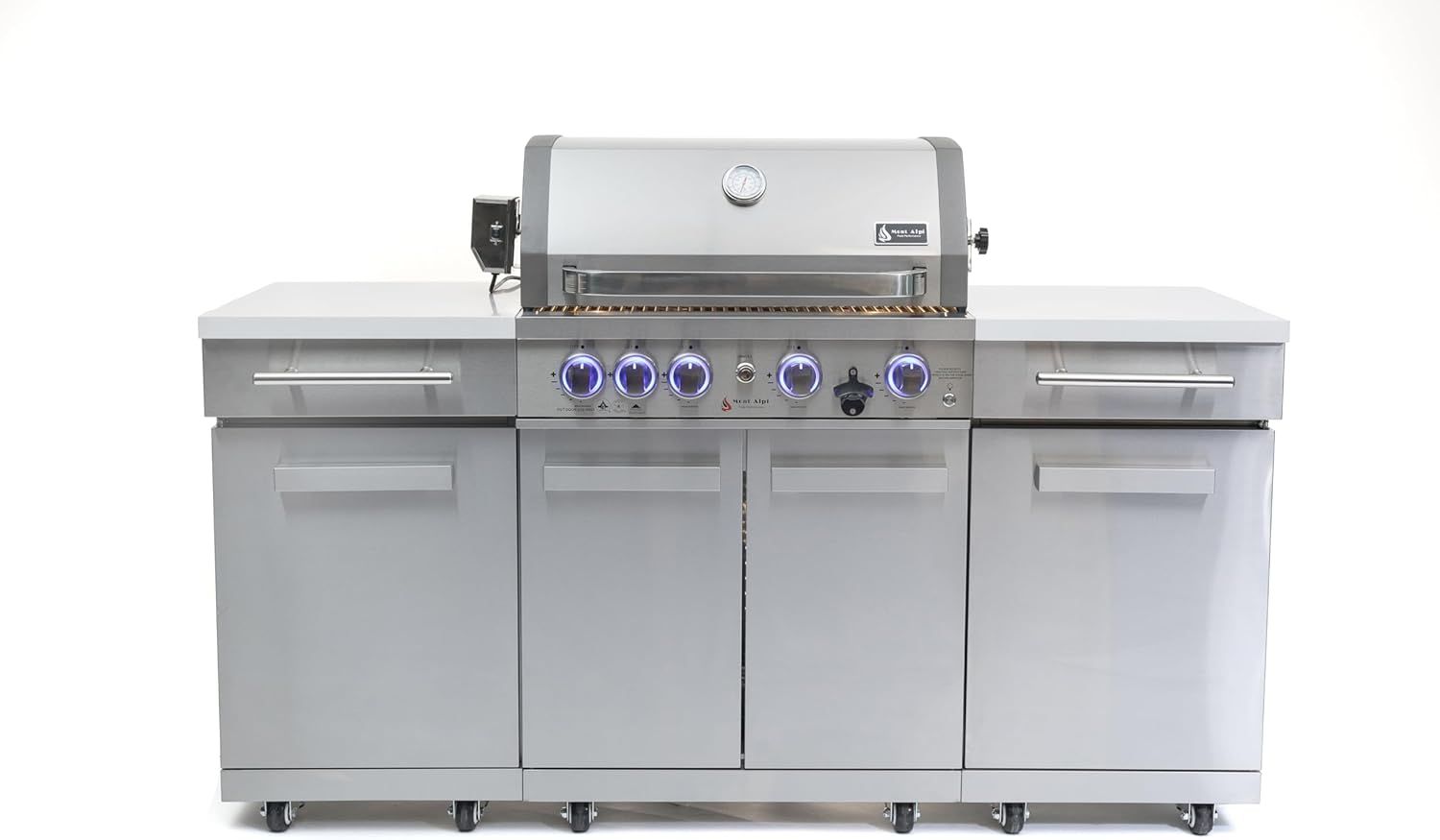 Stainless Steel 70" Propane Gas Outdoor Kitchen Grill