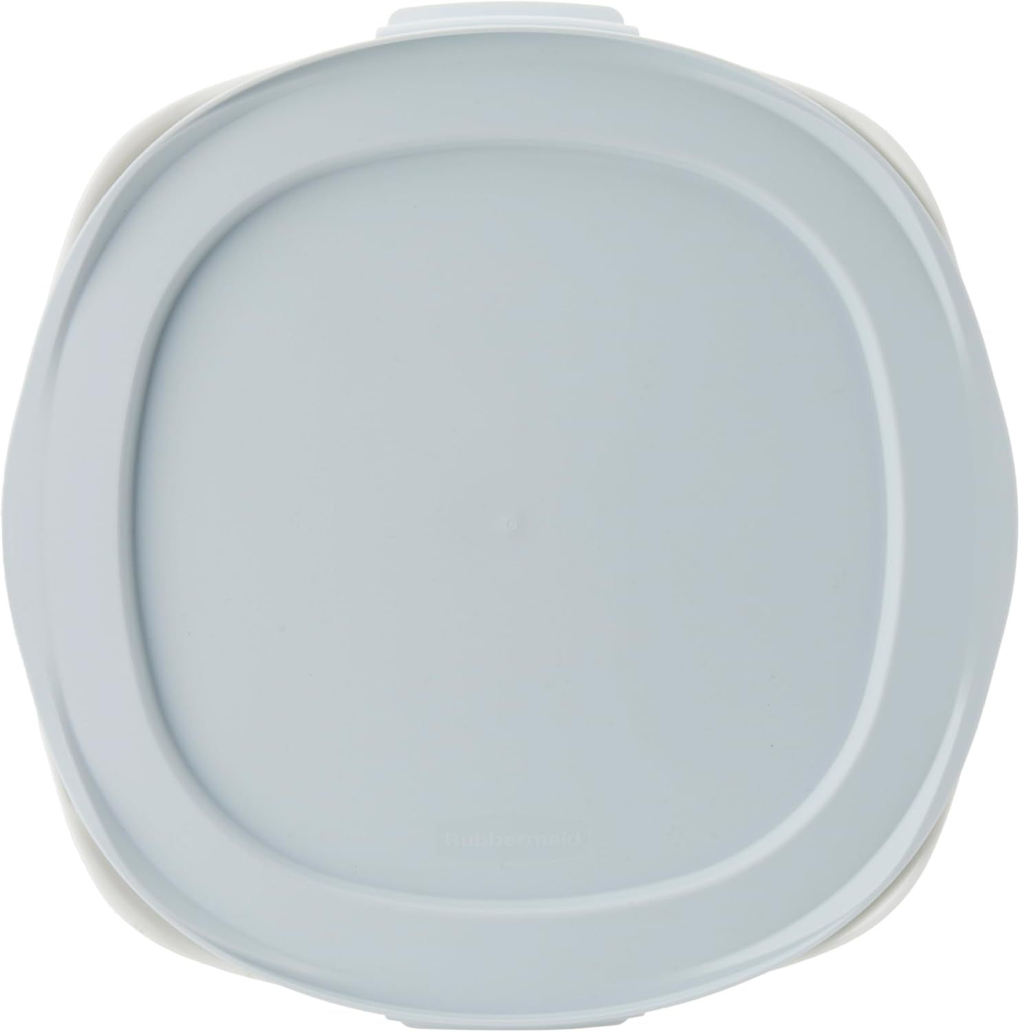 Rubbermaid White Glass Bakeware with Lid, 1.75-Quart