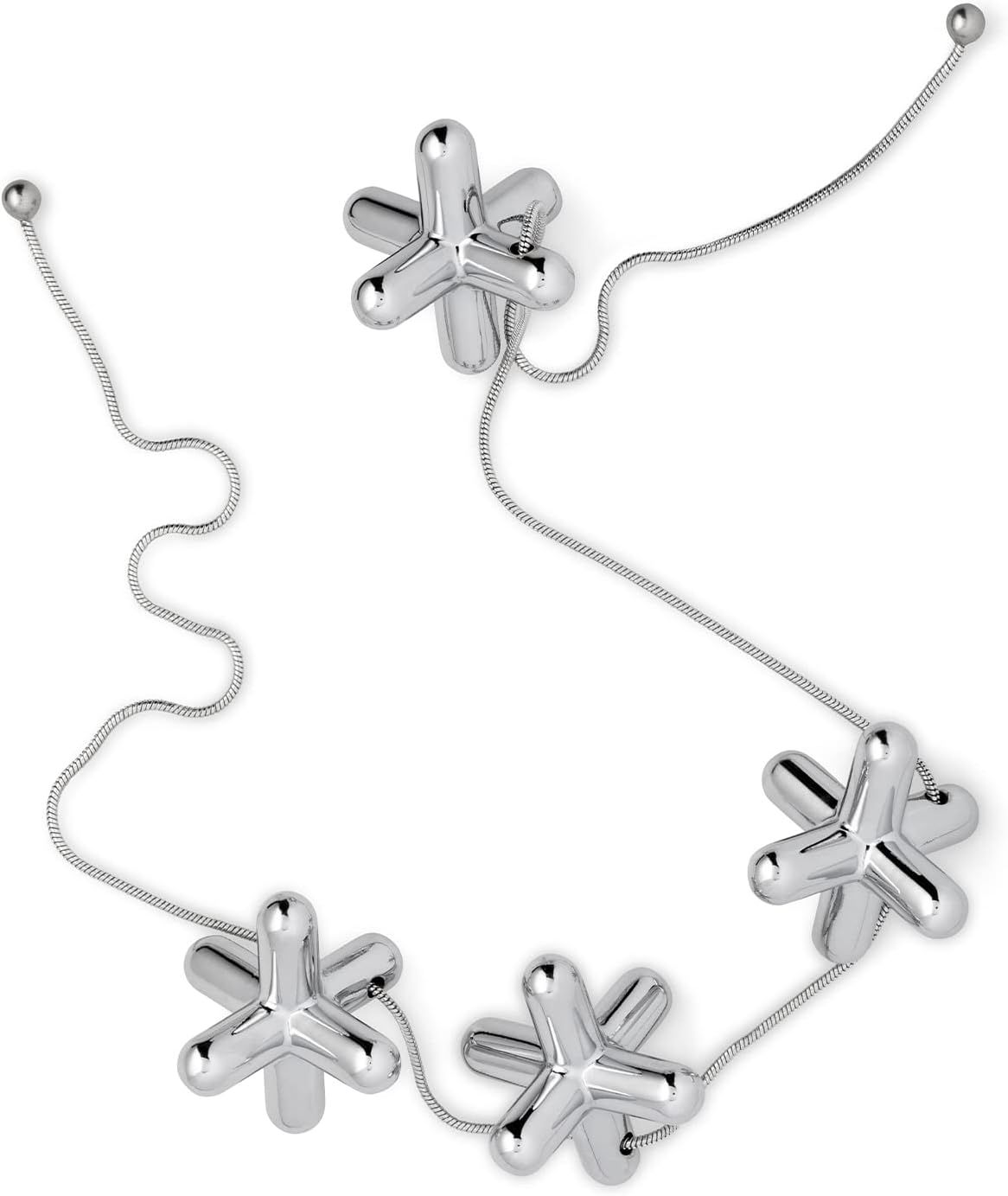 Gabriele Chiave Silver Stainless Steel Trivet Chain