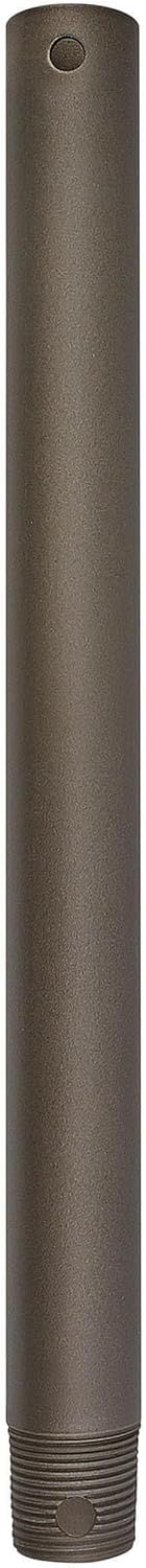 12-inch Metallic Matte Bronze Steel Ceiling Fan Downrod