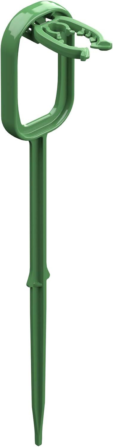 Adams Green 10" Easy Push Light Stakes, 25 Pack