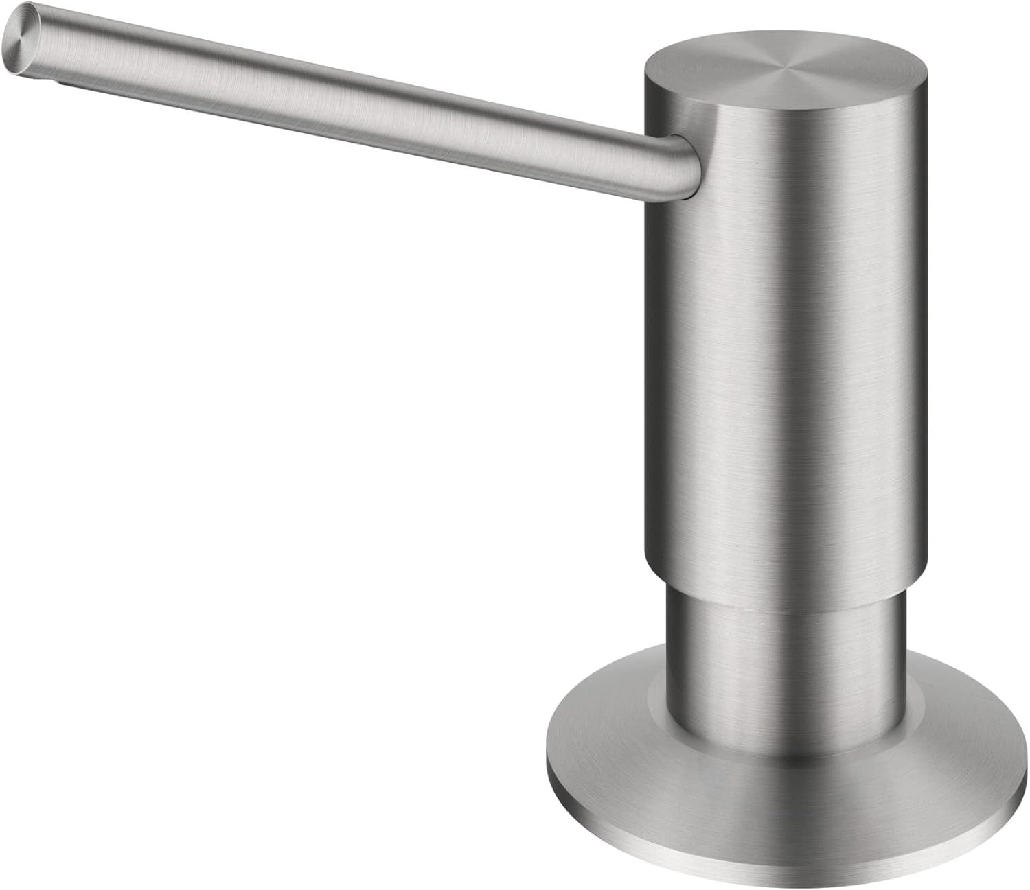 Stainless Steel Spring Loaded Kitchen Soap Dispenser