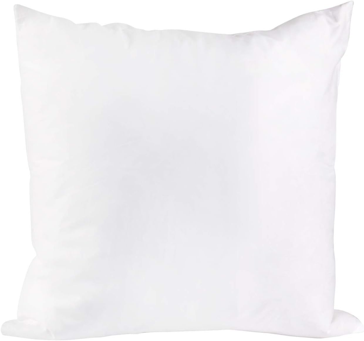 White Goose Feather 26" x 26" Throw Pillow Insert