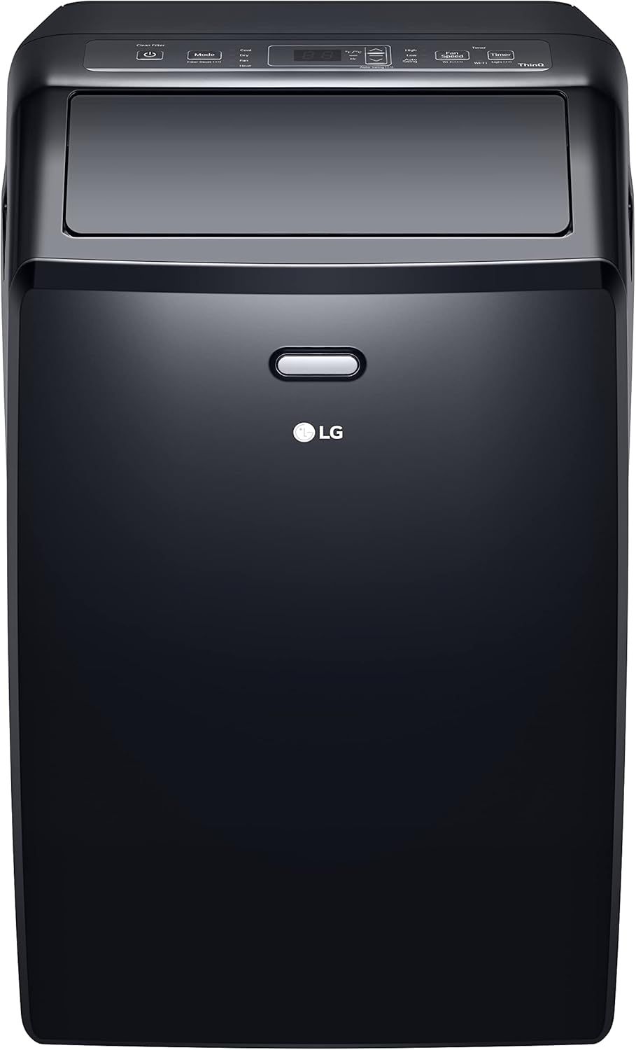 LG 10,000 BTU Black Portable Air Conditioner with WiFi and Remote