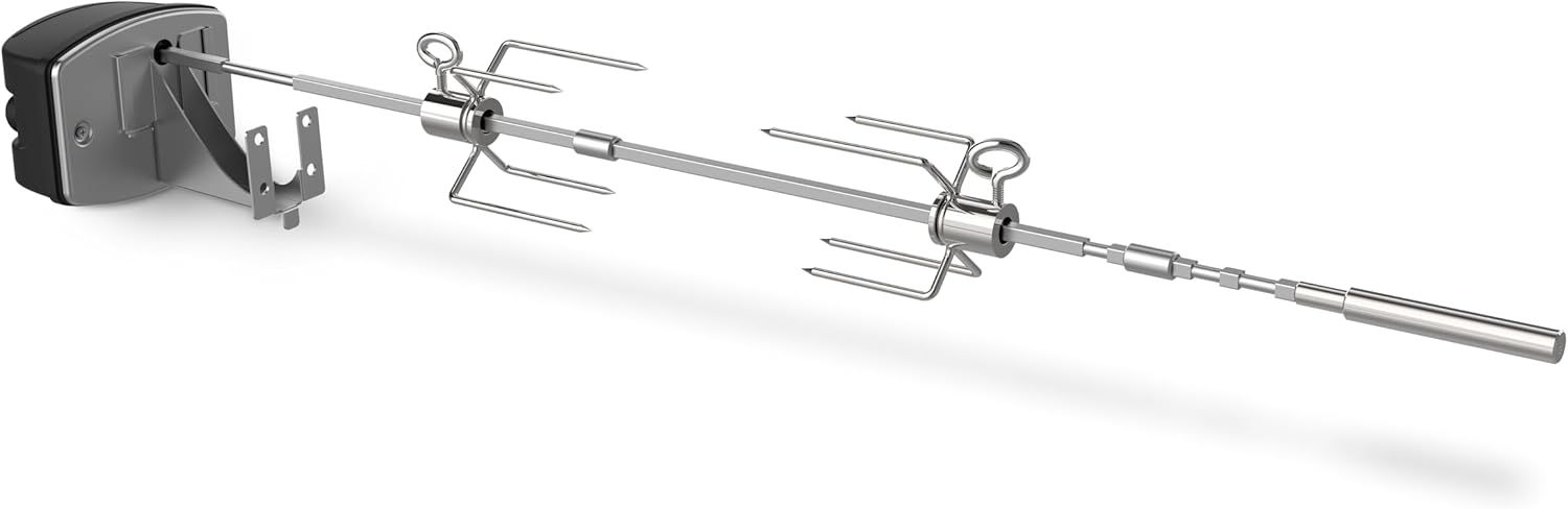 Stainless Steel Rotisserie for Spirit and Pellet Grills