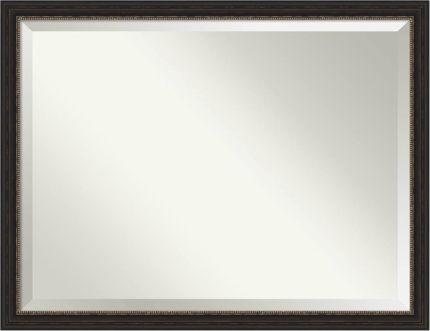 Narrow Bronze Rectangular Bathroom Vanity Wall Mirror