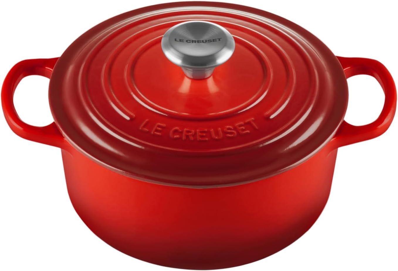 Cerise Enameled Cast Iron 2-Quart Dutch Oven