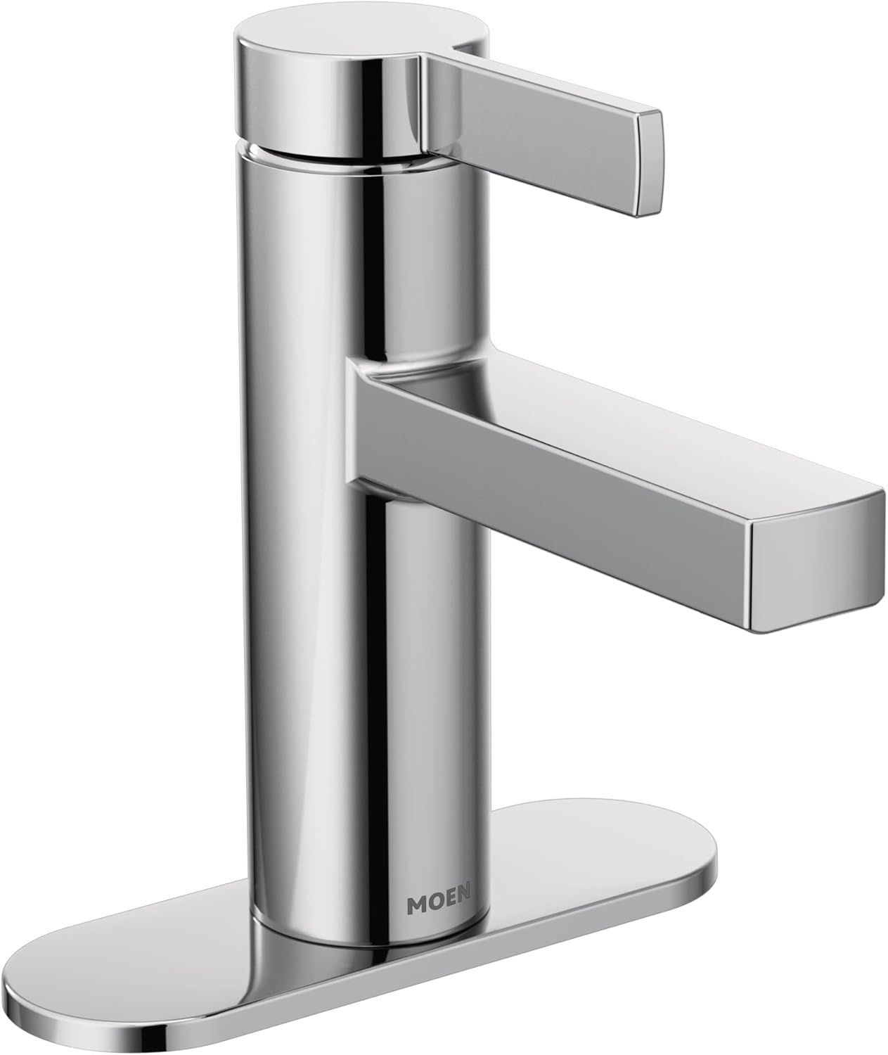 Beric Chrome Modern Single Handle Bathroom Faucet