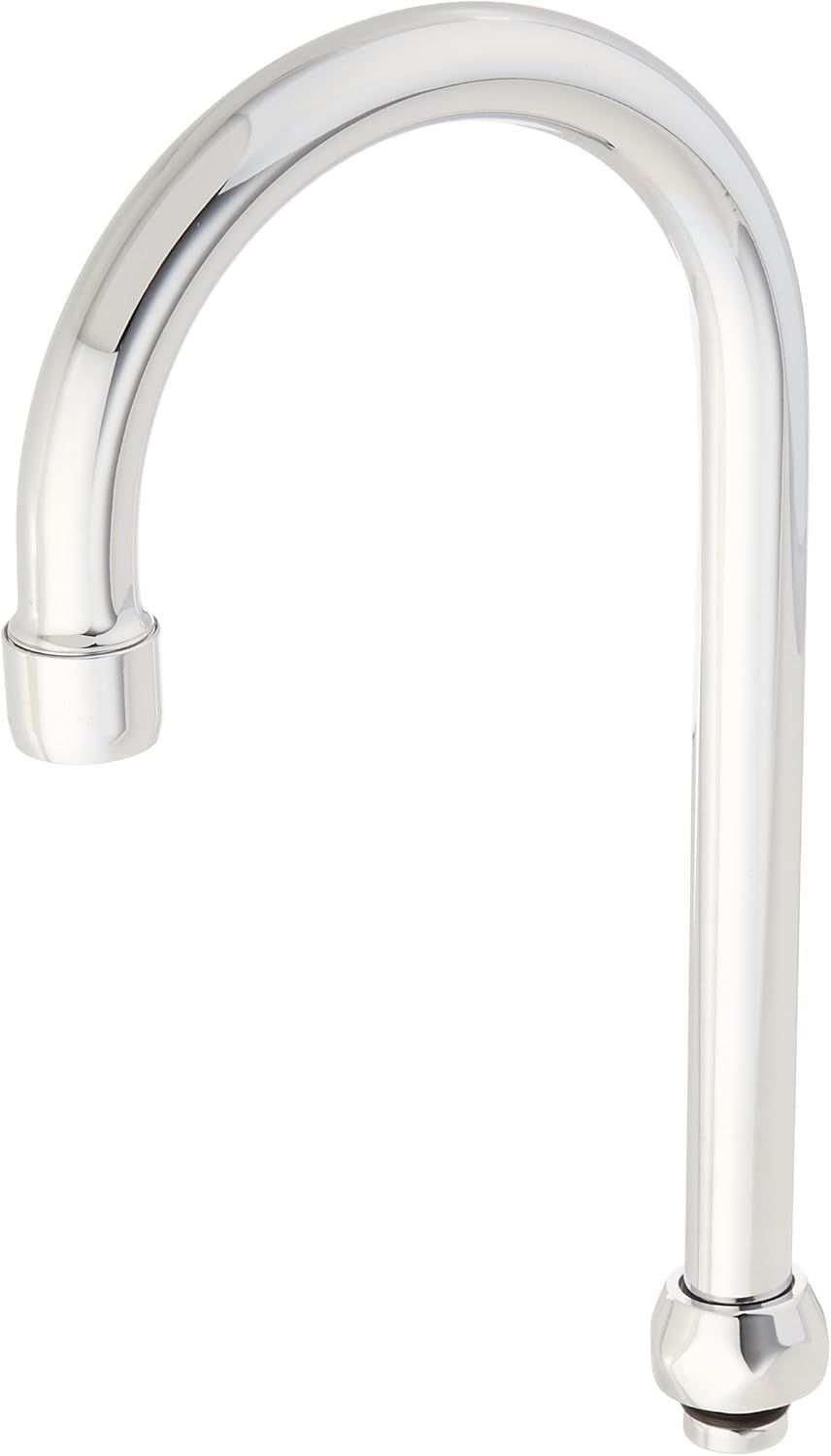 Chrome Single-Handle Gooseneck Bar Faucet