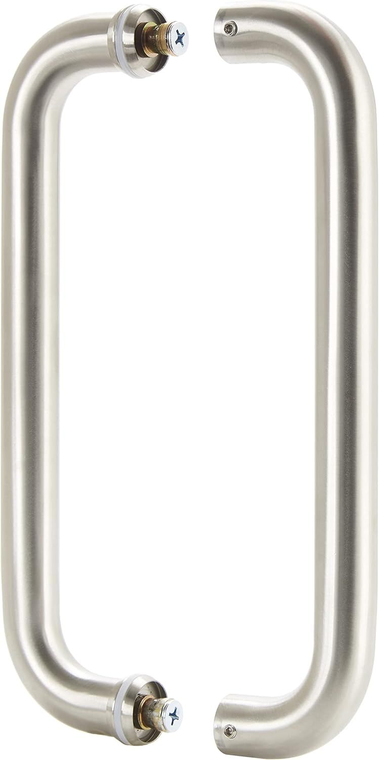 Brinks 12" Satin Silver Stainless Steel Door Pull Handle