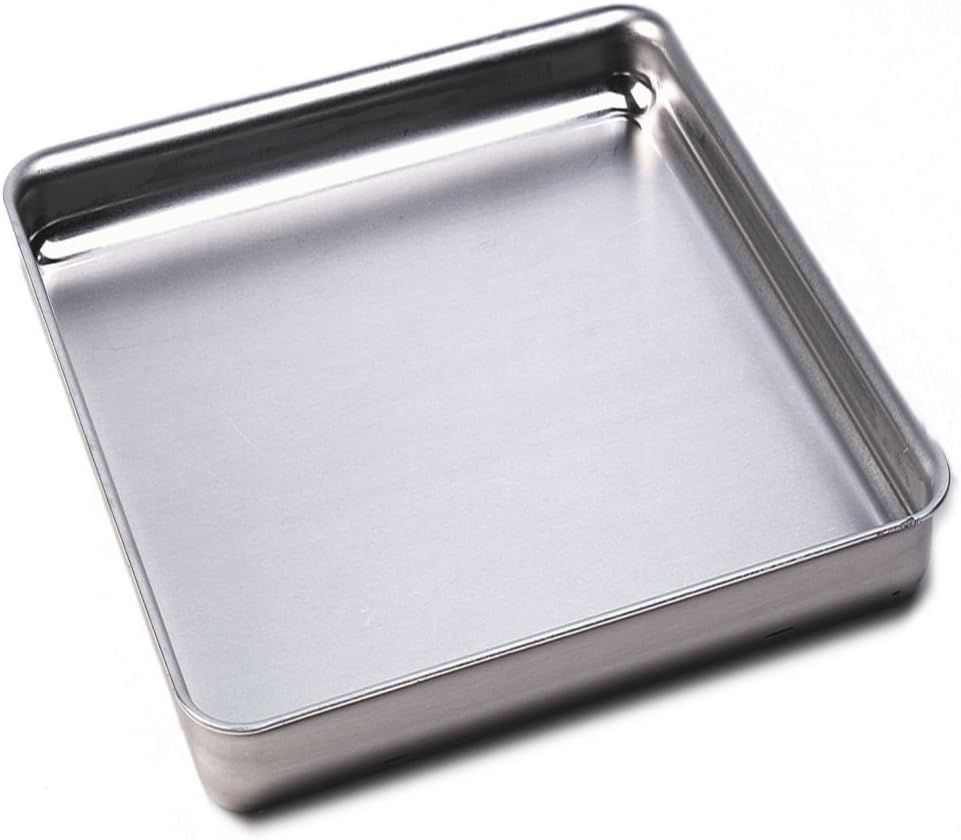 12" Square Aluminum Deep Dish Pizza Pan