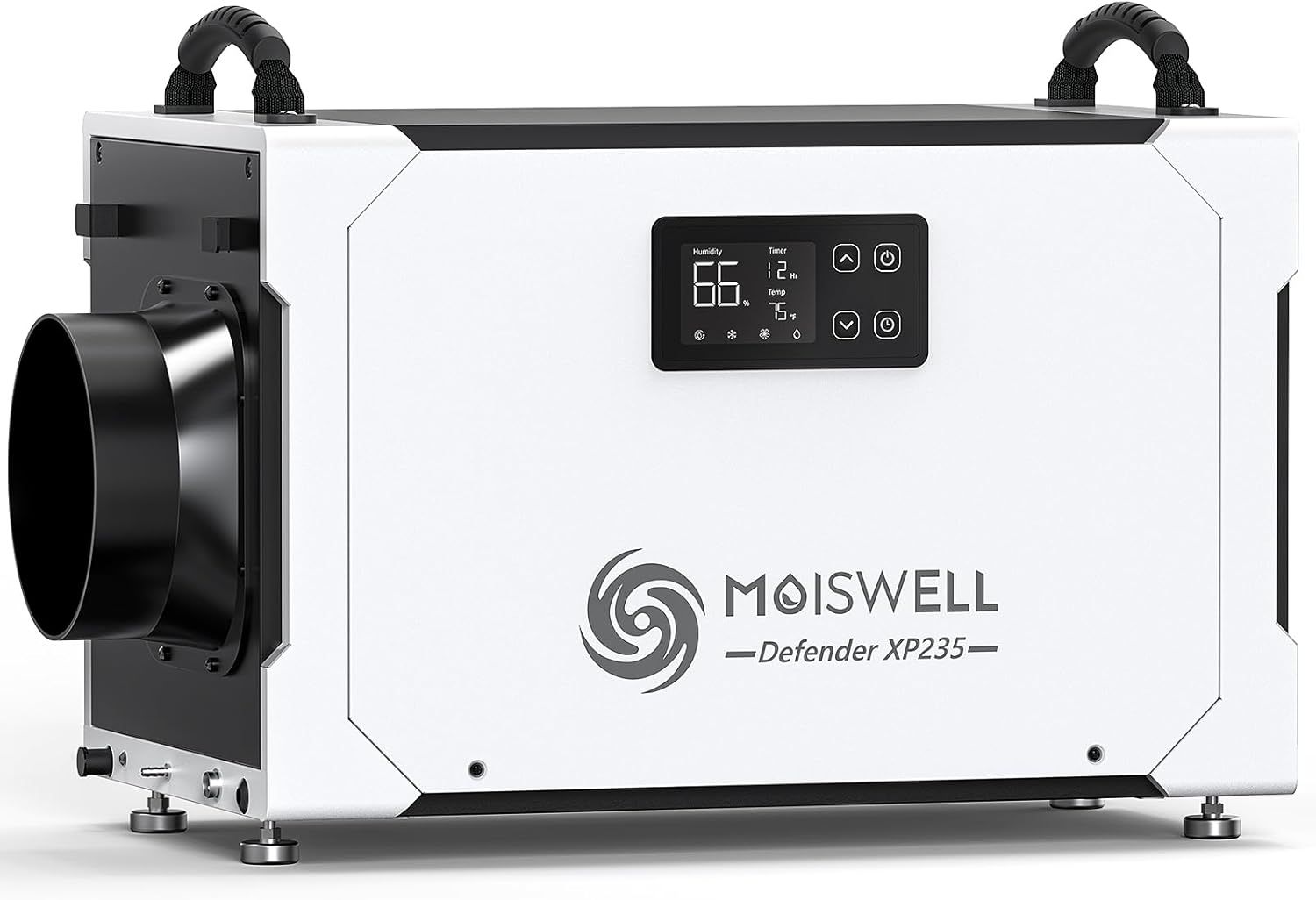 Moiswell XP235 White Metal Commercial Dehumidifier with Pump