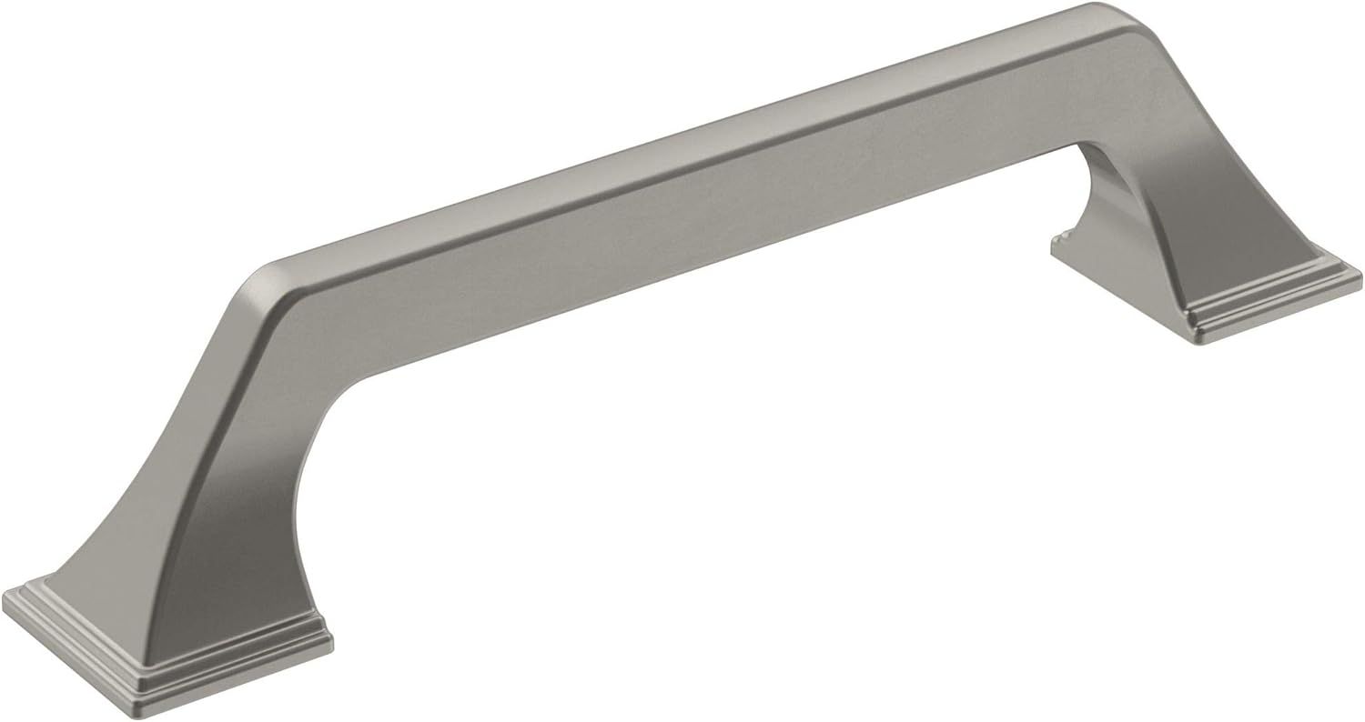 Satin Nickel 6" Brushed Cabinet Bar Pull with Mounting Hardware