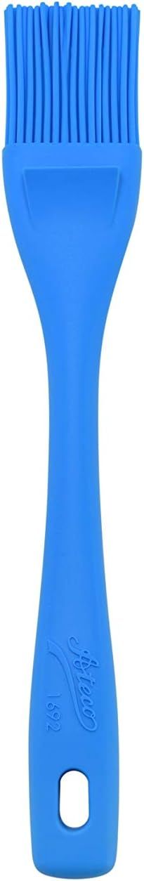 Blue Silicone Pastry Brush with Nylon Core Handle