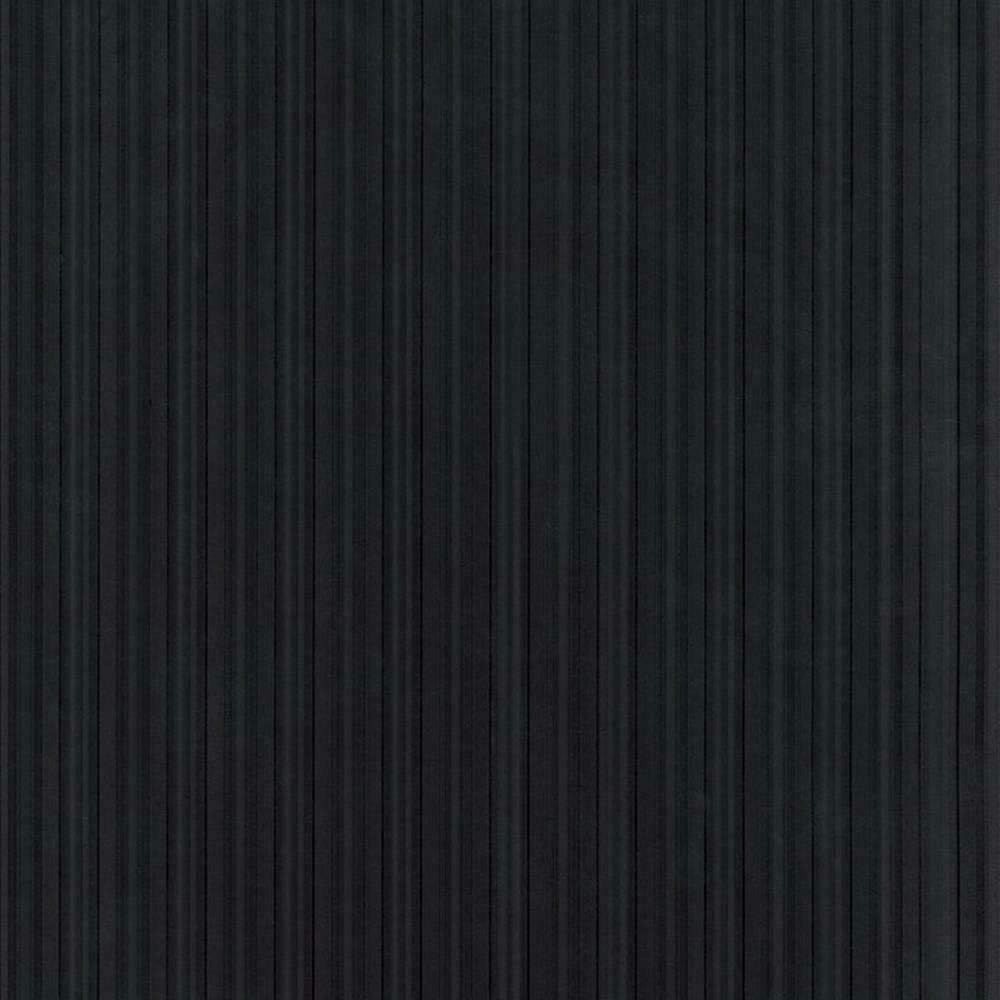 Black Embossed Vinyl Vertical Stripe Wallpaper