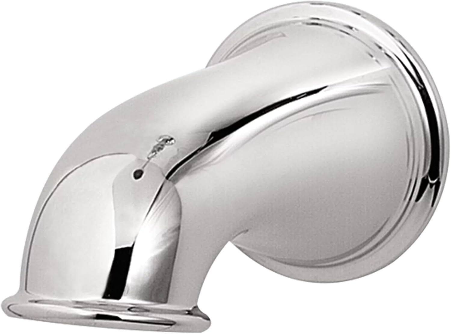 Polished Chrome Wall Mounted Tub Spout