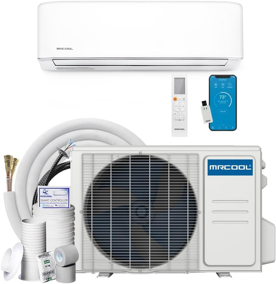 MrCool 24k BTU 18 SEER Ductless Heat Pump Split System with 16ft Lineset